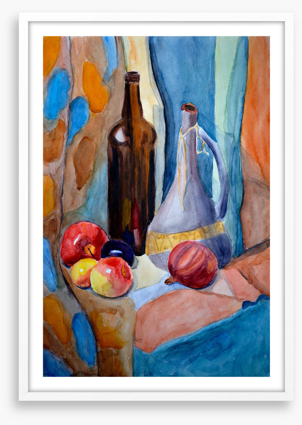 One brown bottle