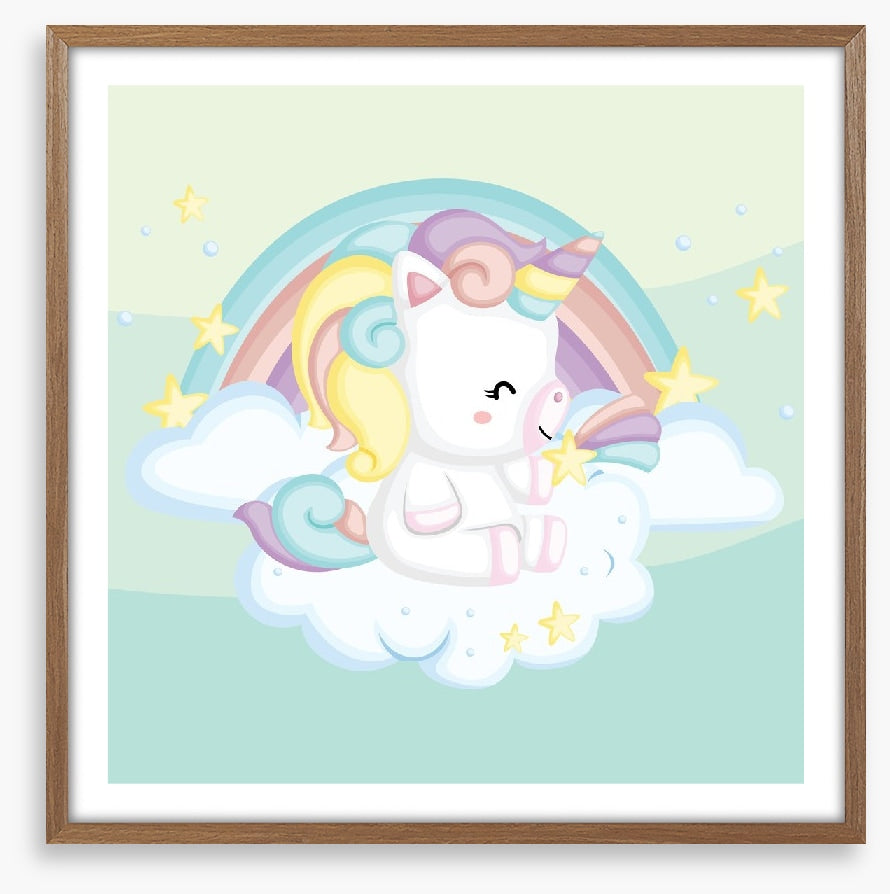 Falling stars unicorn