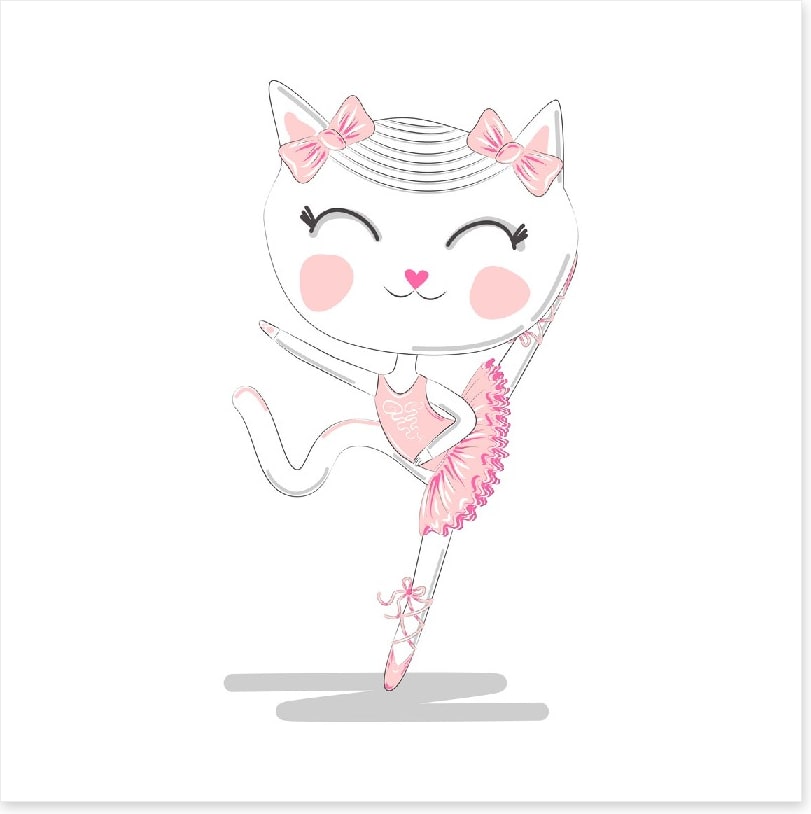 Kitten penché