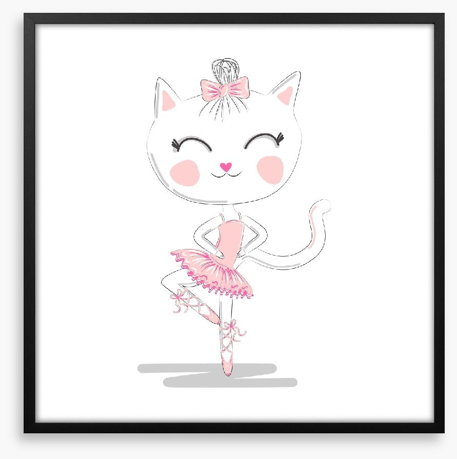 Kitten pirouette