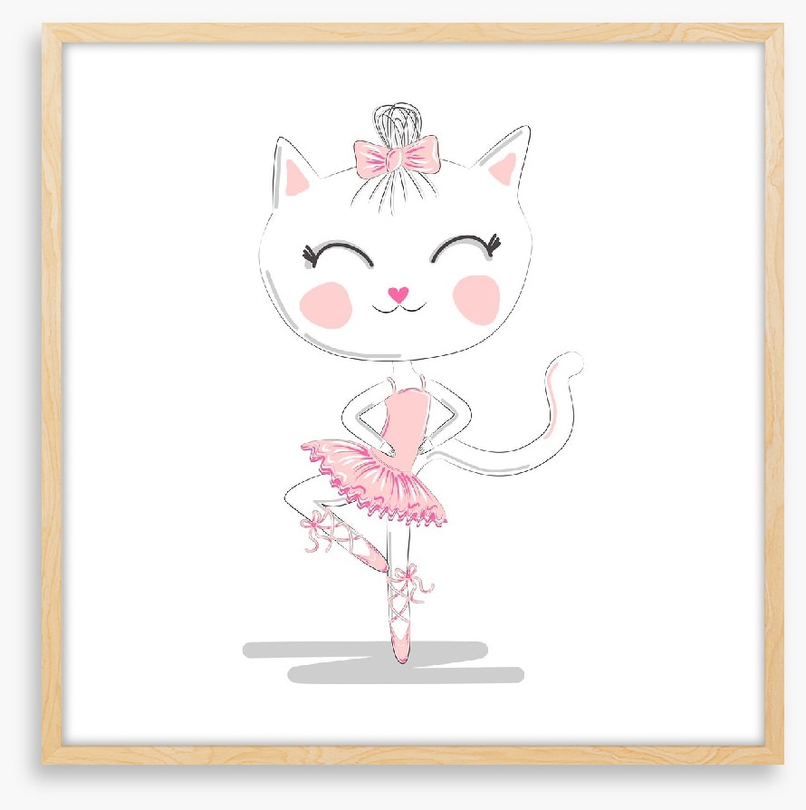 Kitten pirouette