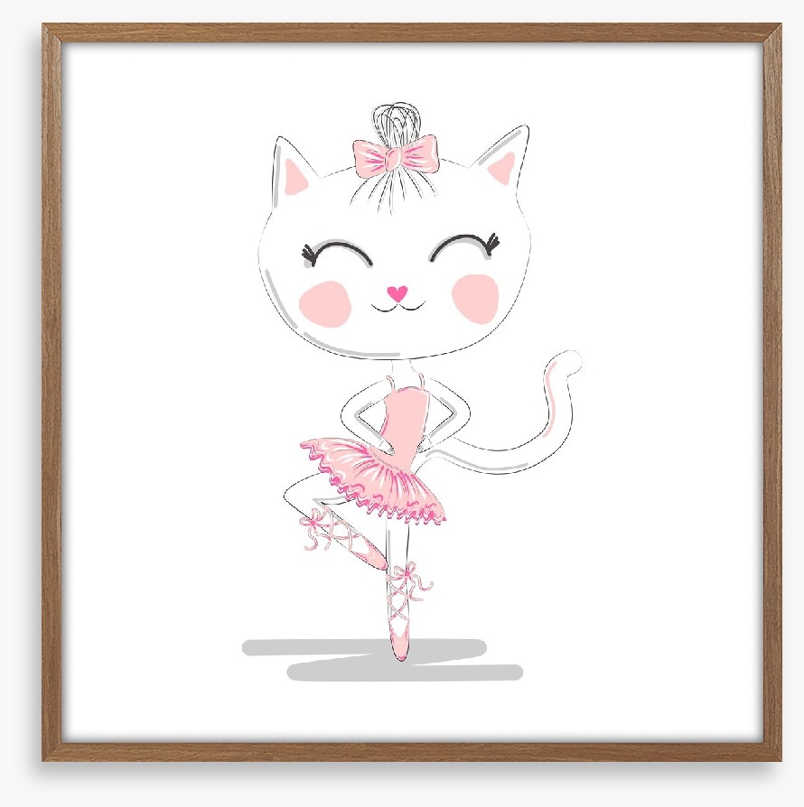 Kitten pirouette