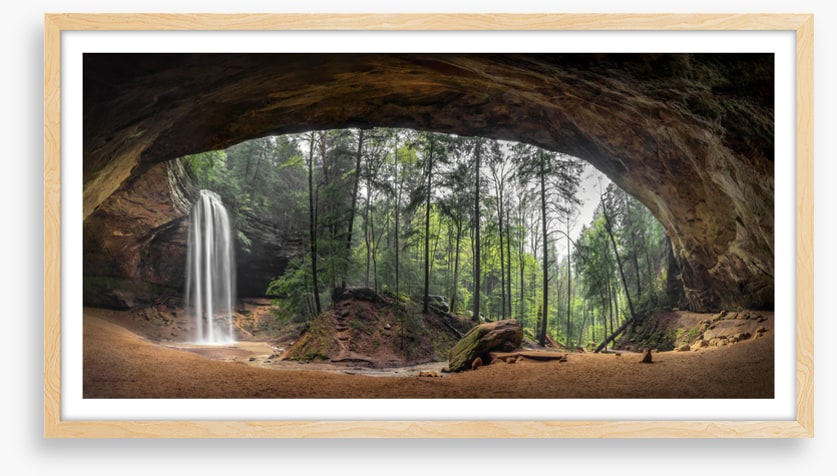 Outside Ash Cave