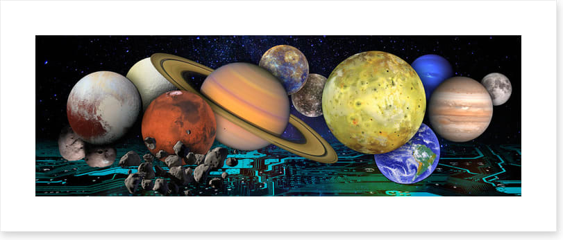 Planet crush panorama