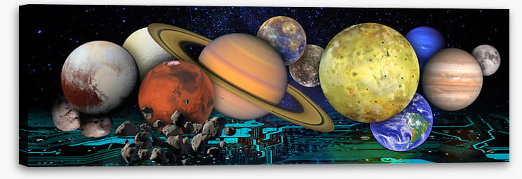 Planet crush panorama