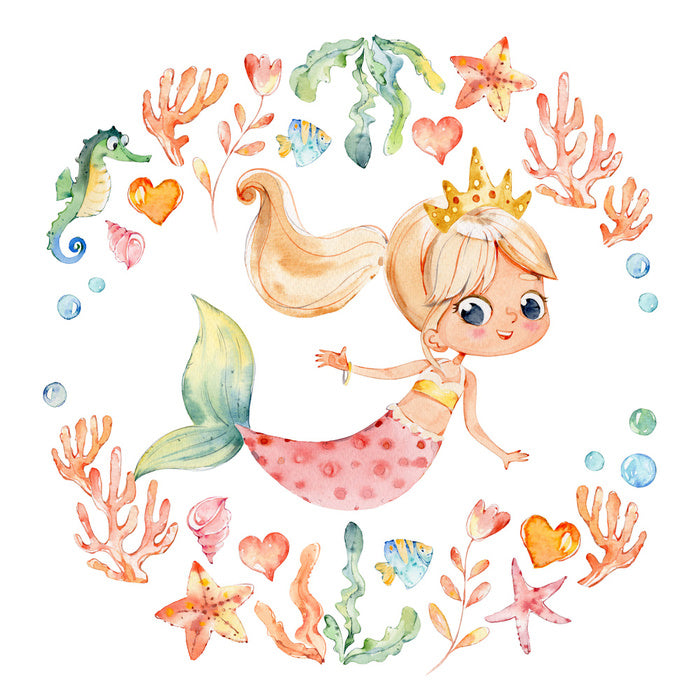 The princess mermaid