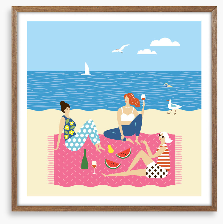 Picnic on the sand
