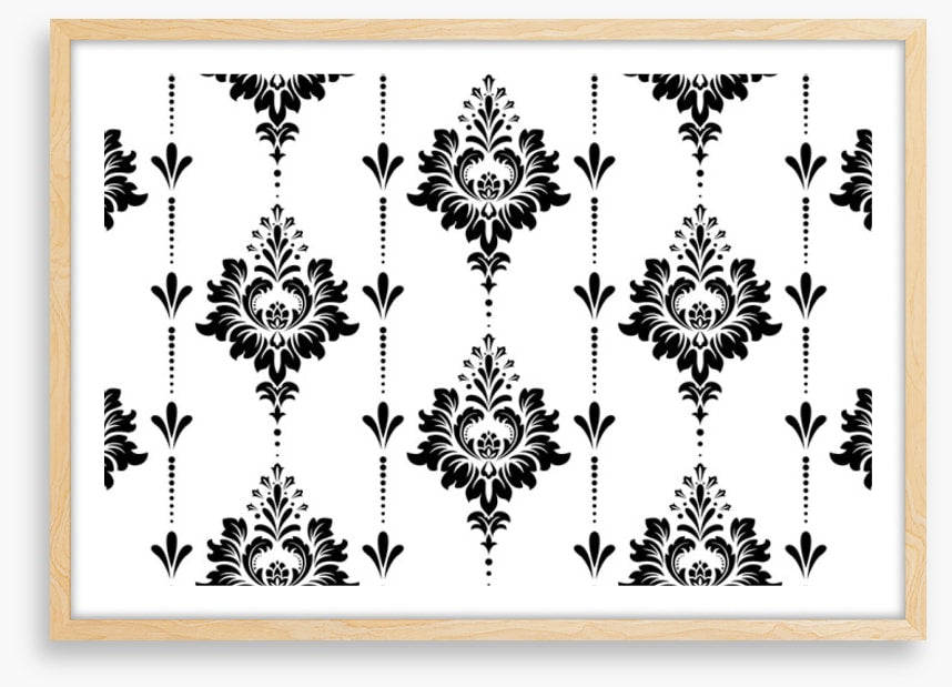 Drops of damask