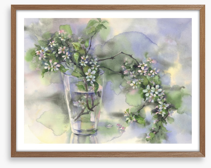 A glass of blossom
