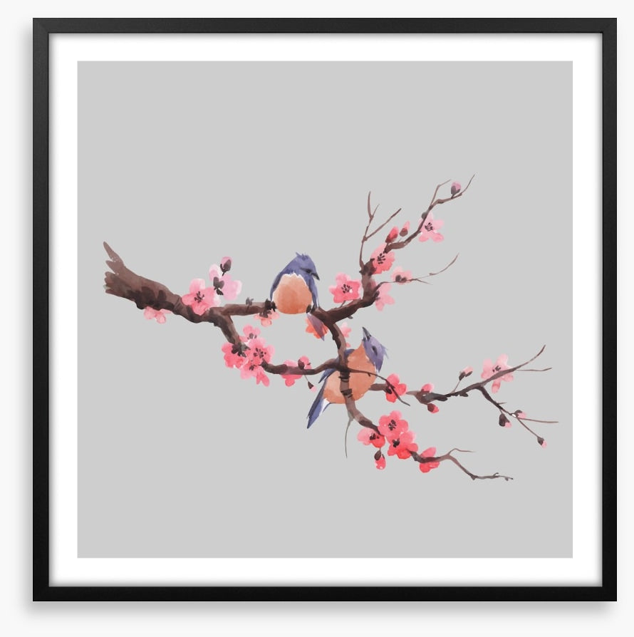 Sakura songbirds