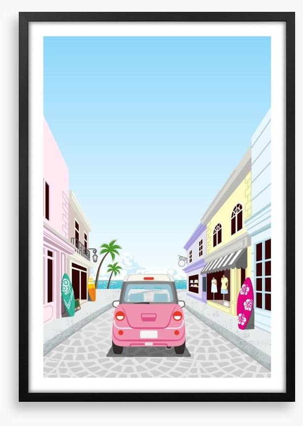 Street to the surf