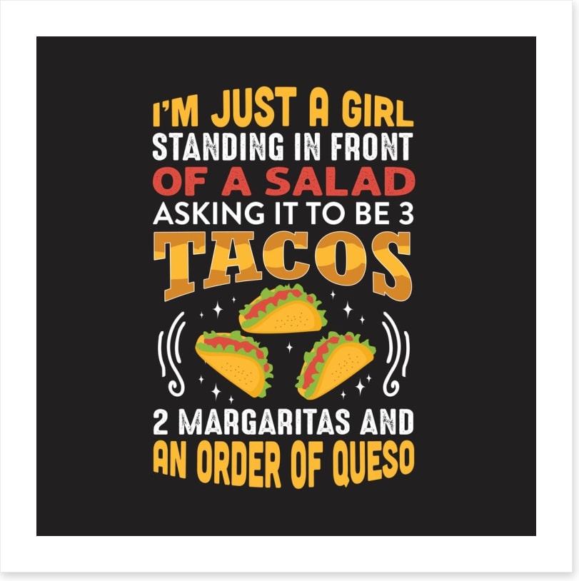 Three tacos