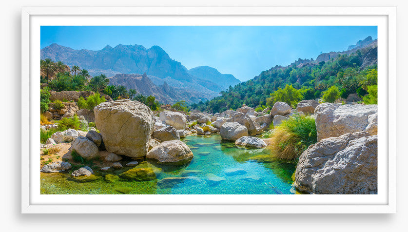 By the turquoise river