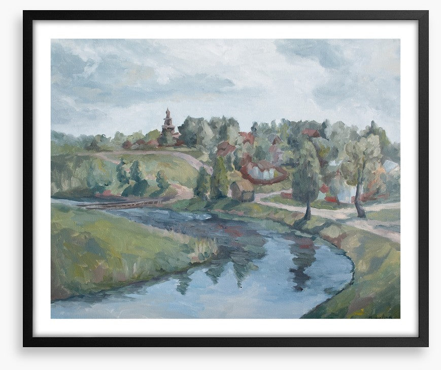 By the river bend