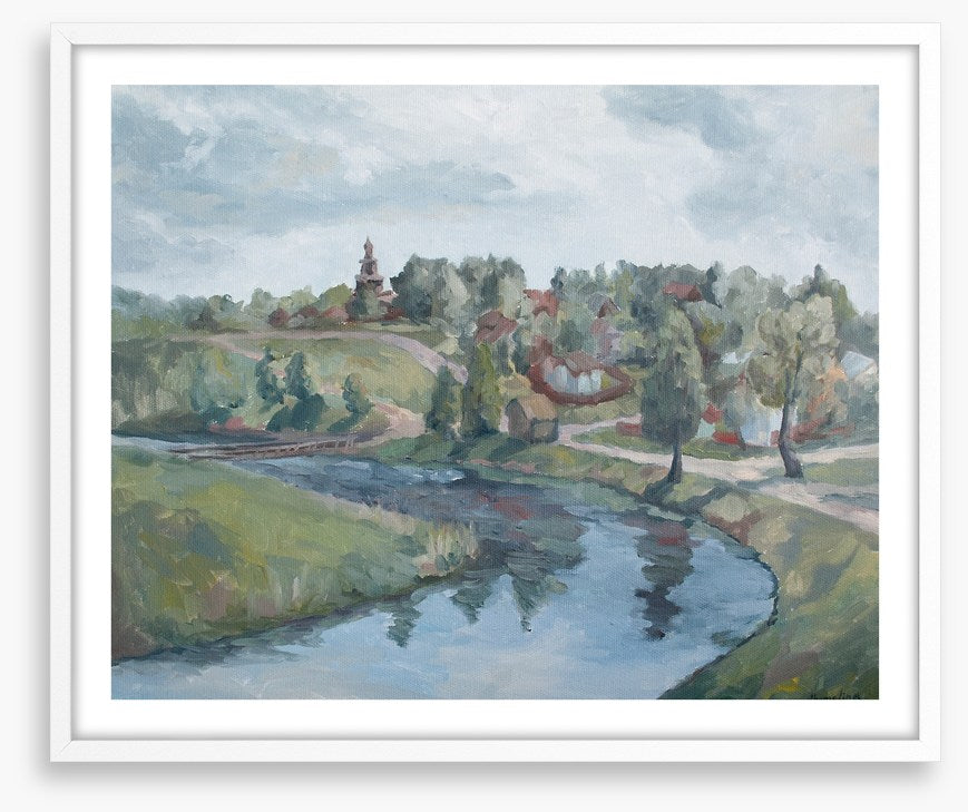 By the river bend