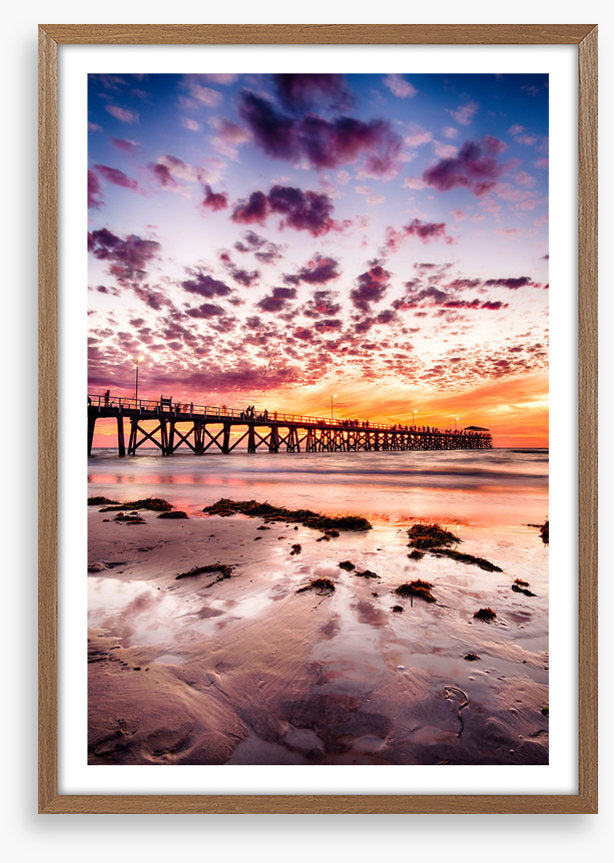 Grange jetty sunset
