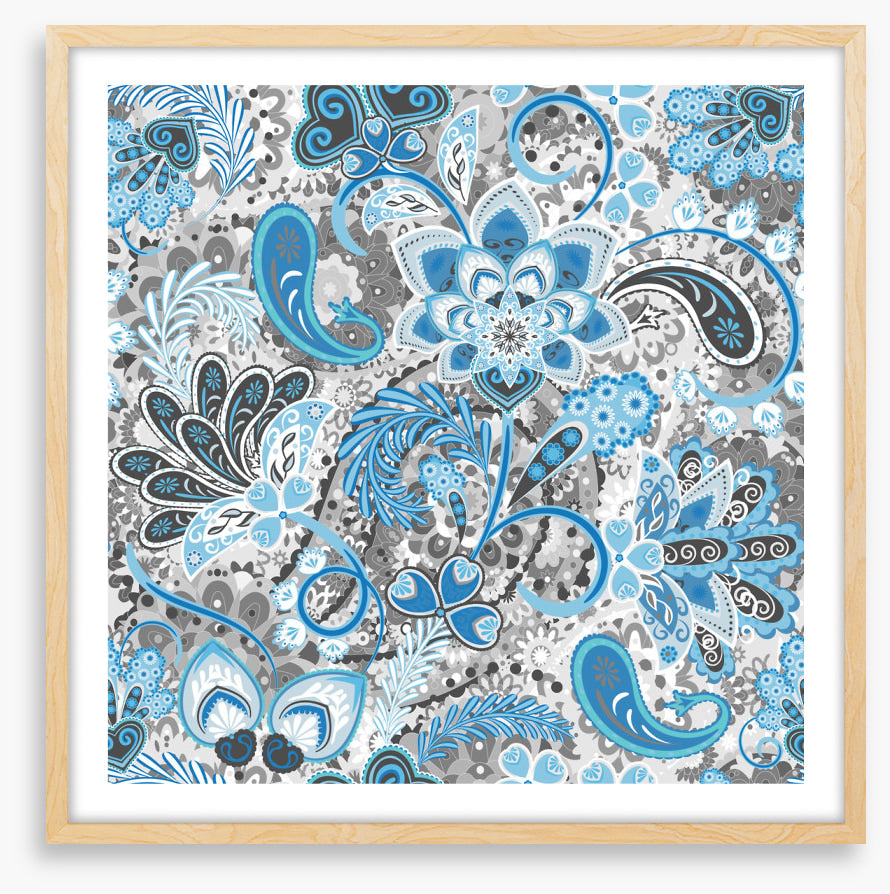 Emerging paisley