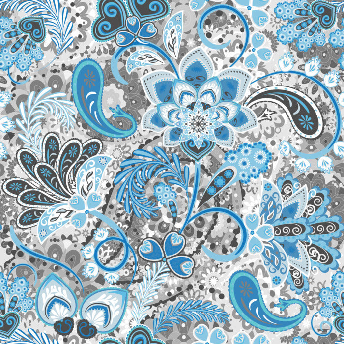 Emerging paisley
