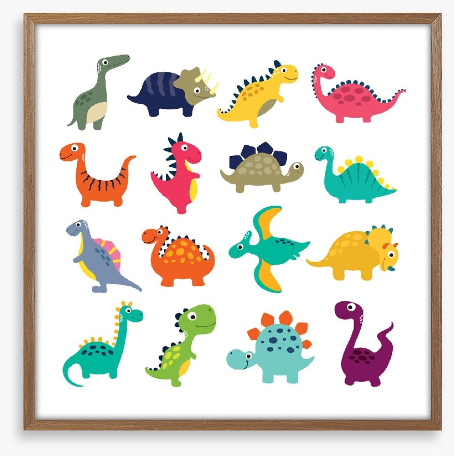 Dinos left and right