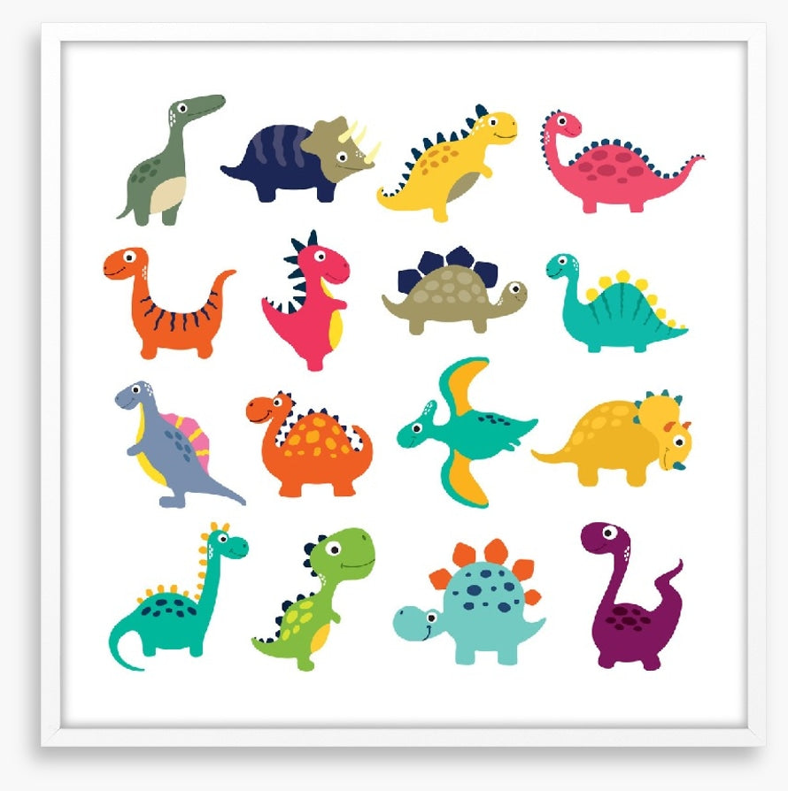 Dinos left and right