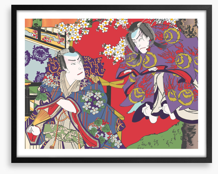 Yoshitsune and Tadanobu