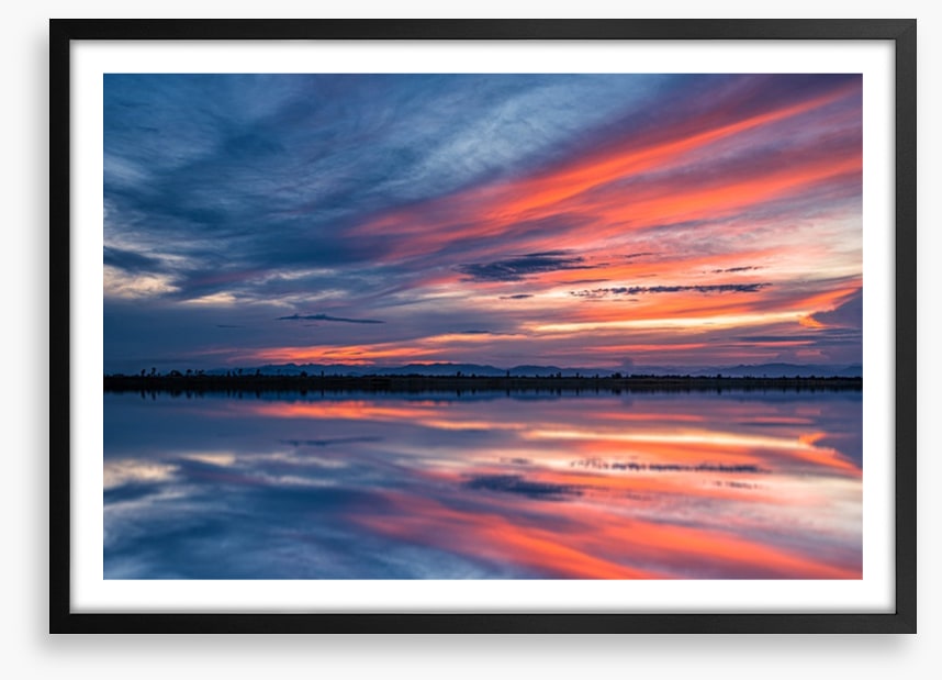 Sunset streaks