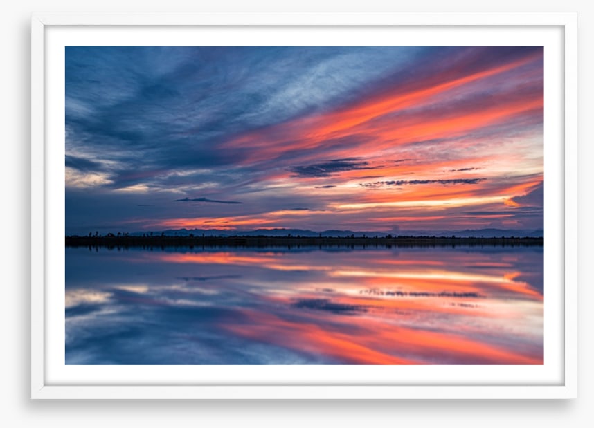 Sunset streaks