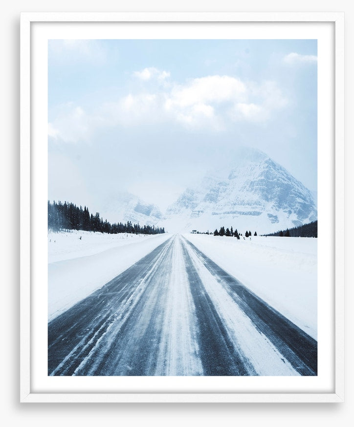 To the snow