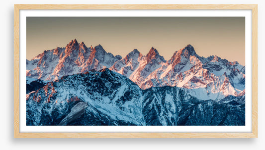 Snowy Sichuan mountains