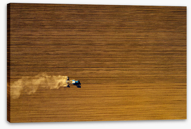 Tractor trails