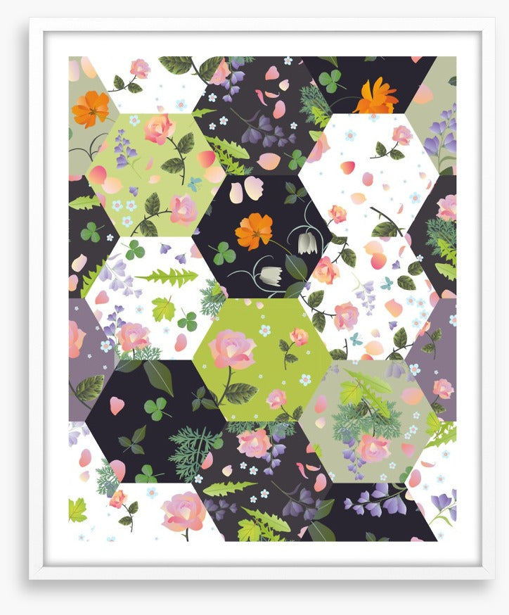 Green dream patchwork