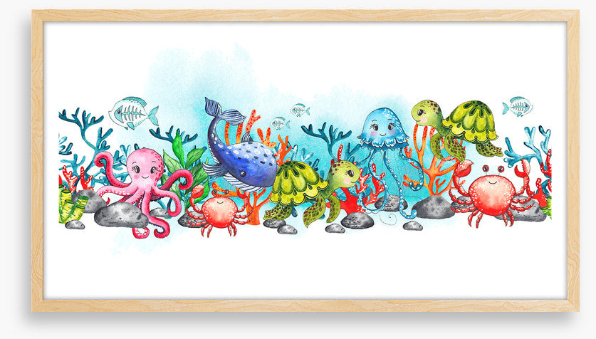 Underwater welcome