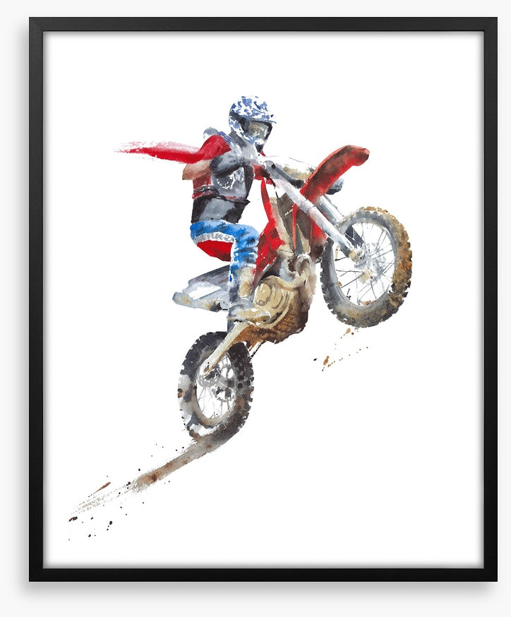Motocross in motion