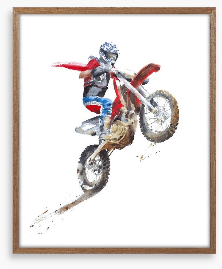 Motocross in motion