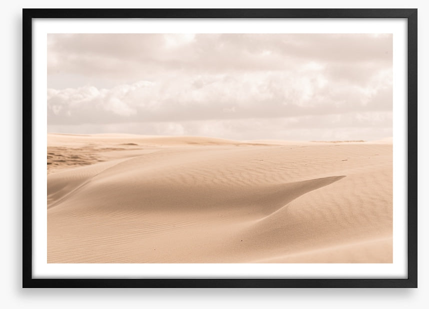 Soft desert dunes