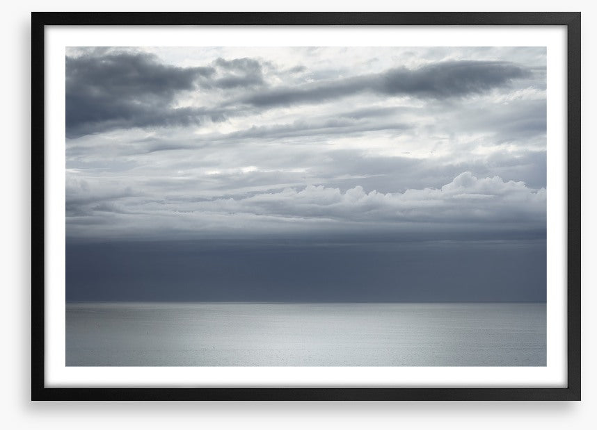 Cloudy but calm