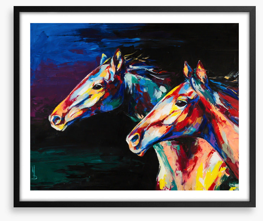 Moonlit mares