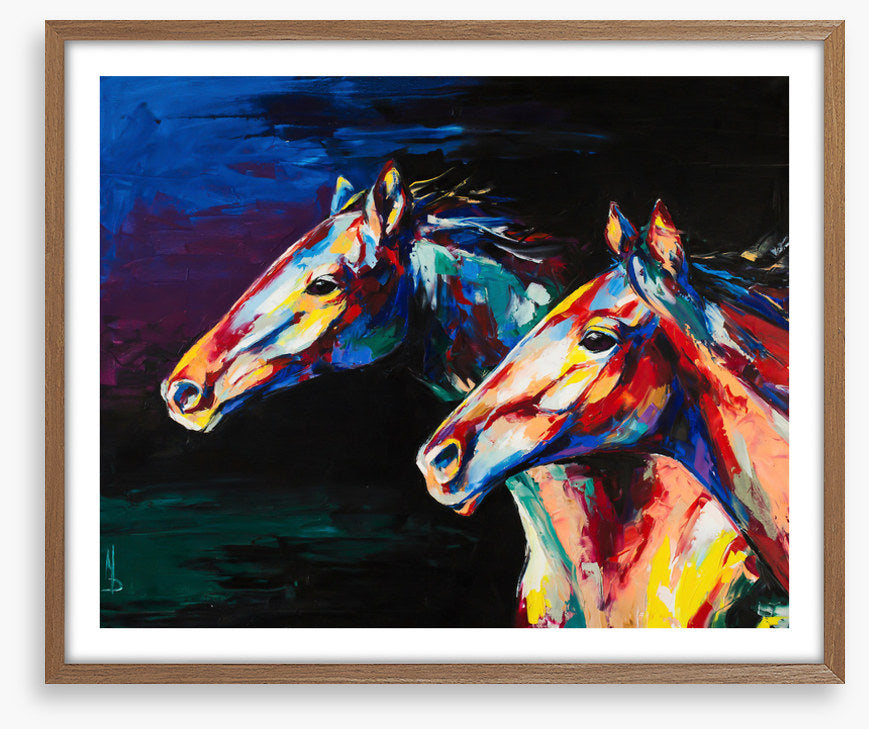 Moonlit mares