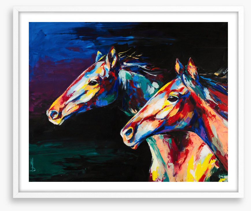 Moonlit mares