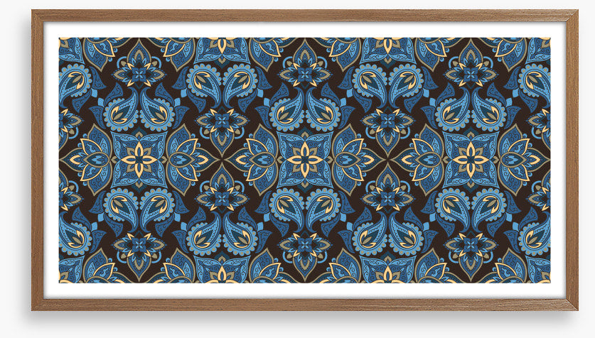 Persian paisley blues