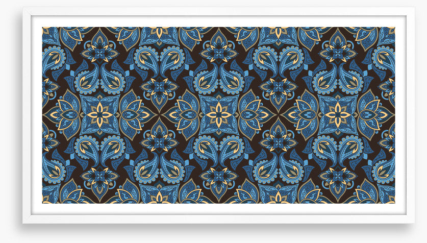Persian paisley blues