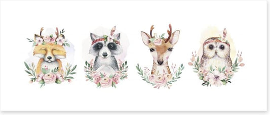 Flower forest friends