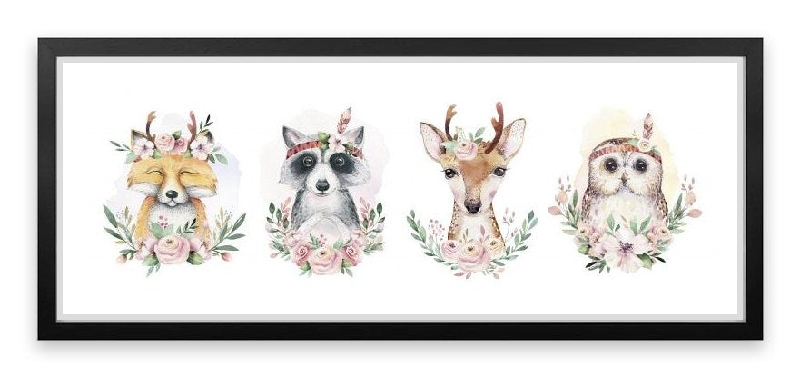 Flower forest friends