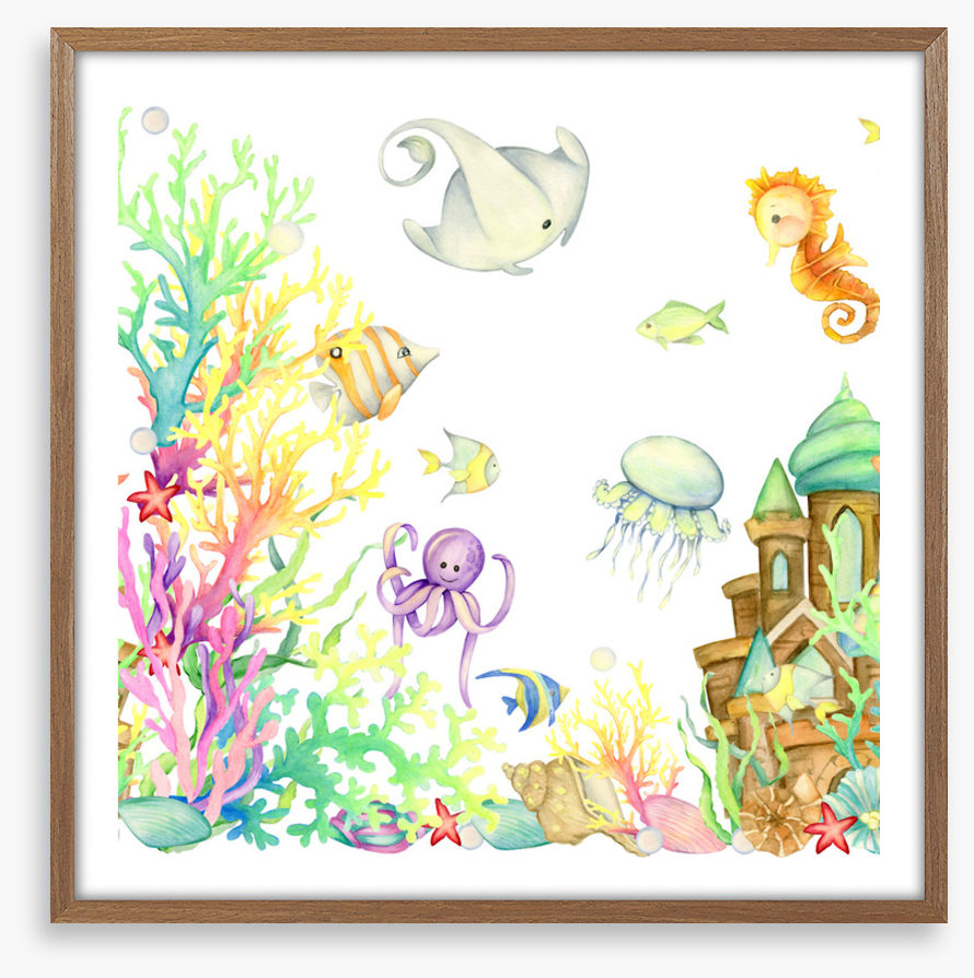 Hide and seaweed