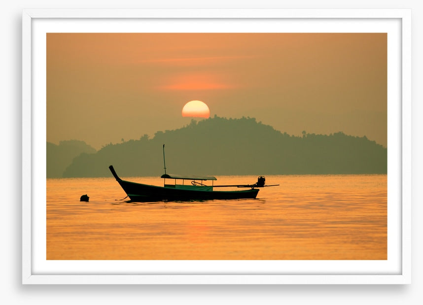 A solitary sunrise