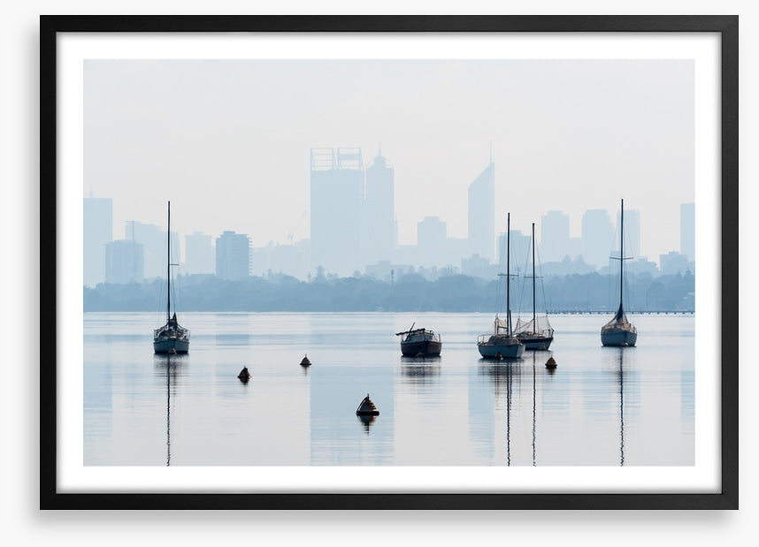 Swan River sailboats