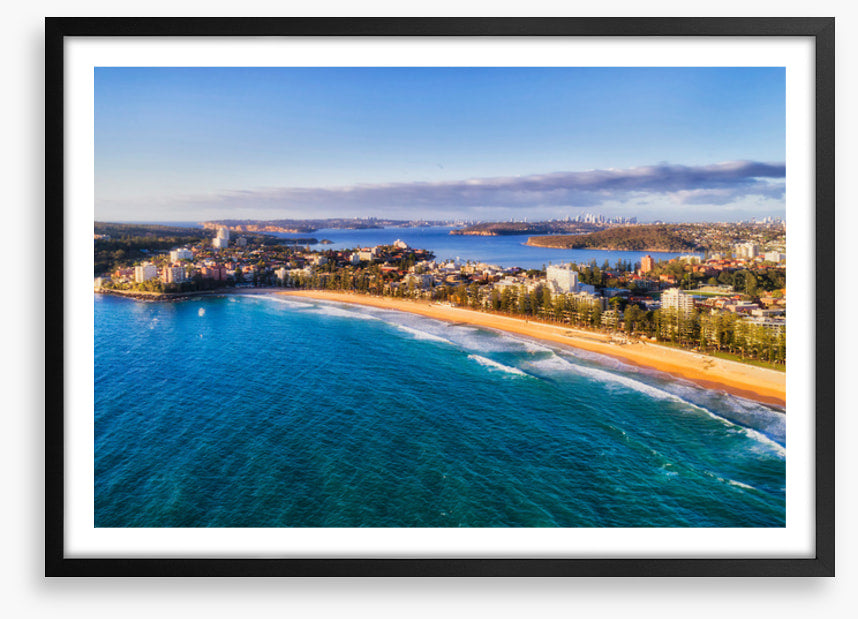 Across Manly beach