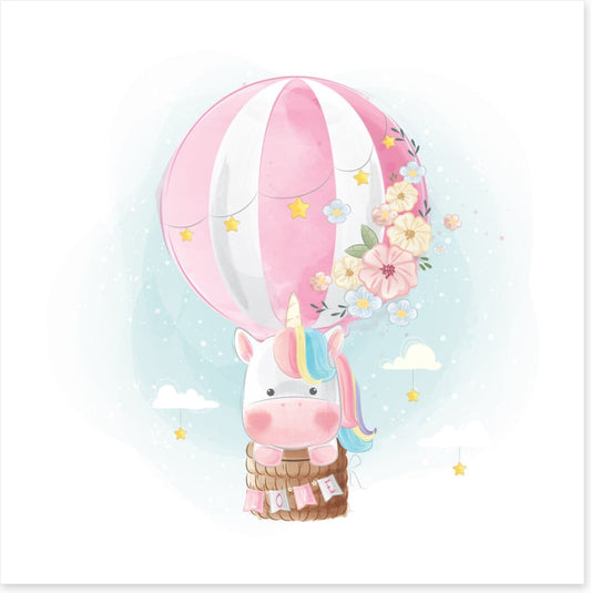 Unicorn in the basket