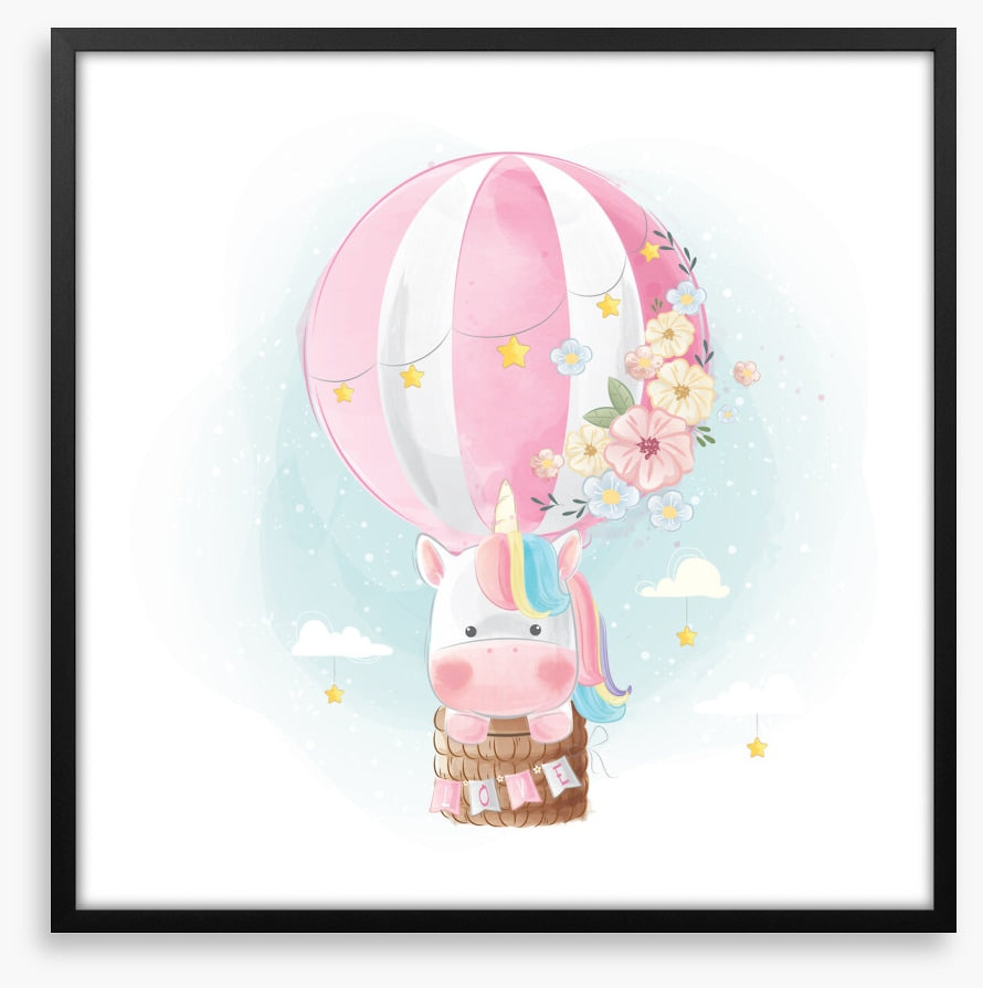 Unicorn in the basket