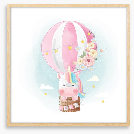 Unicorn in the basket